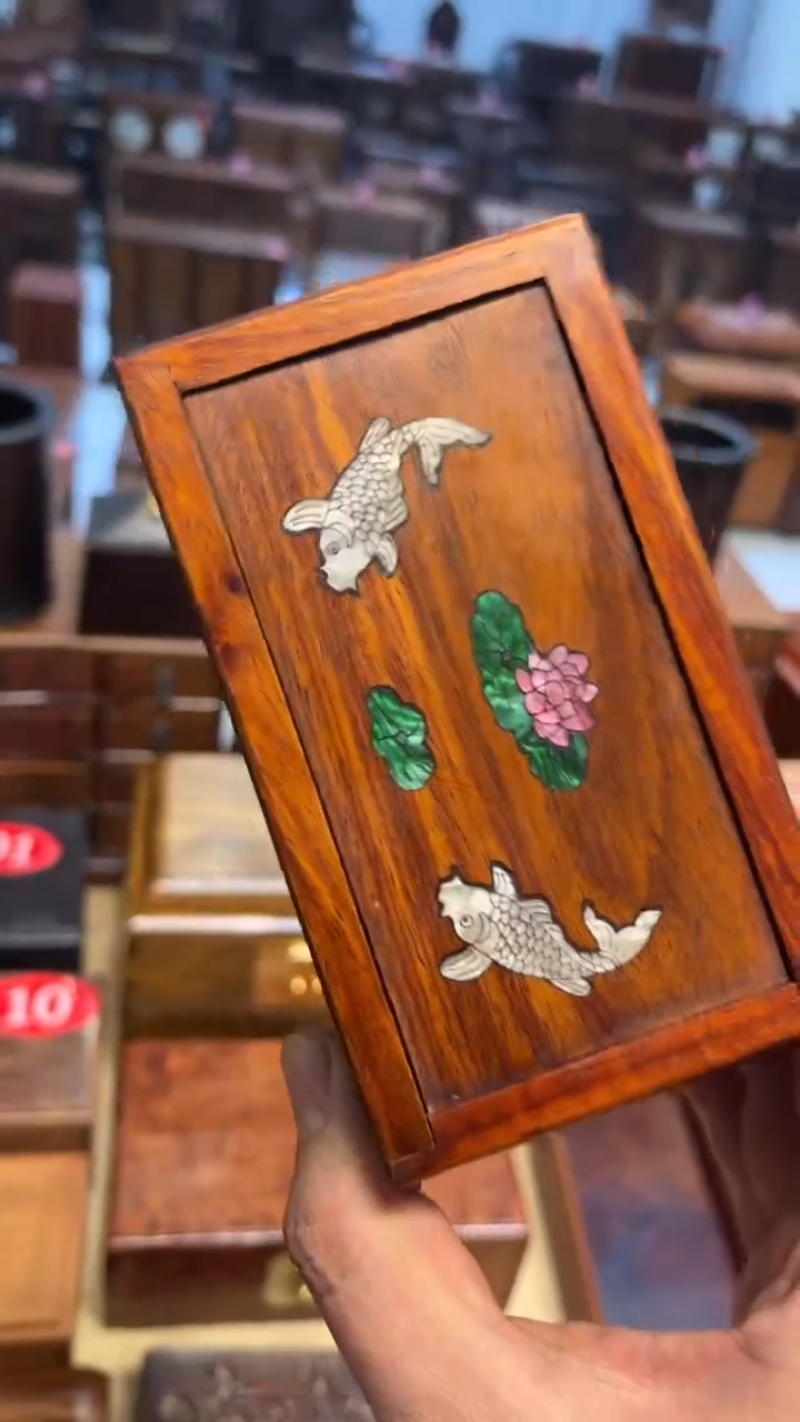 【闪购商品】木连年有余 机关盒