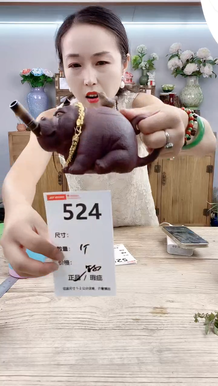 小玩子花盆直播号524