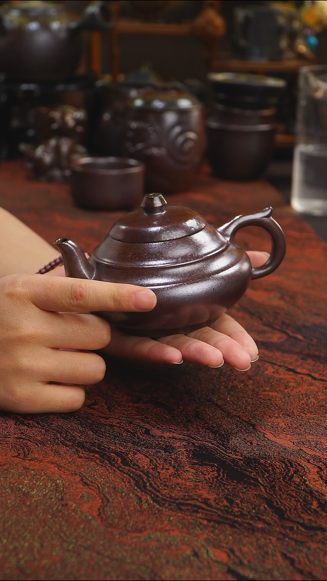 茶壶紫砂纯自然柴烧