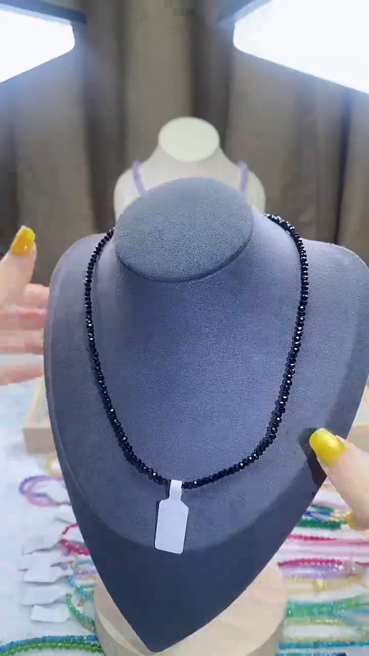 【闪购商品】尖晶石项链银S925镶嵌诗宁甄选珠宝SYZB14