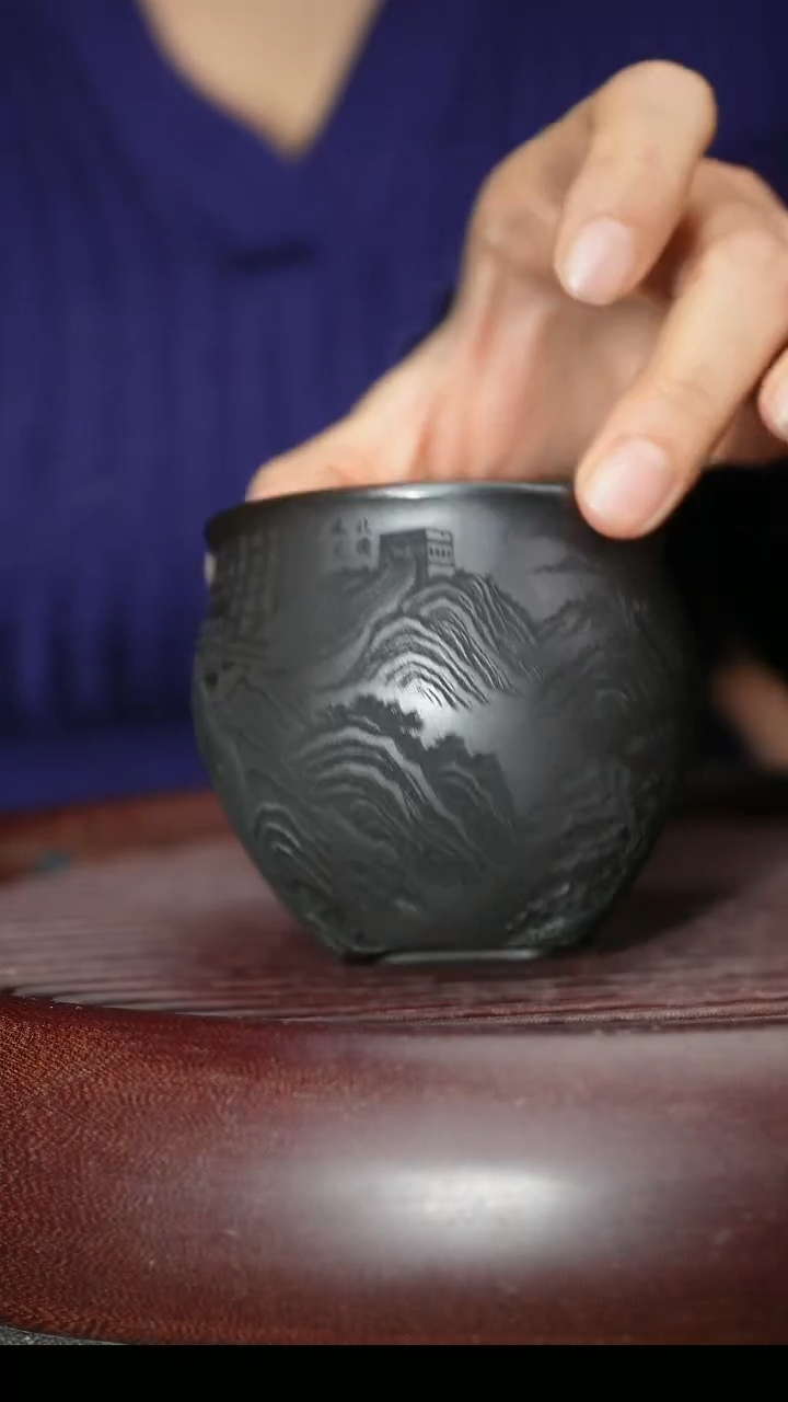 茶杯紫砂紫砂主人杯福利放漏