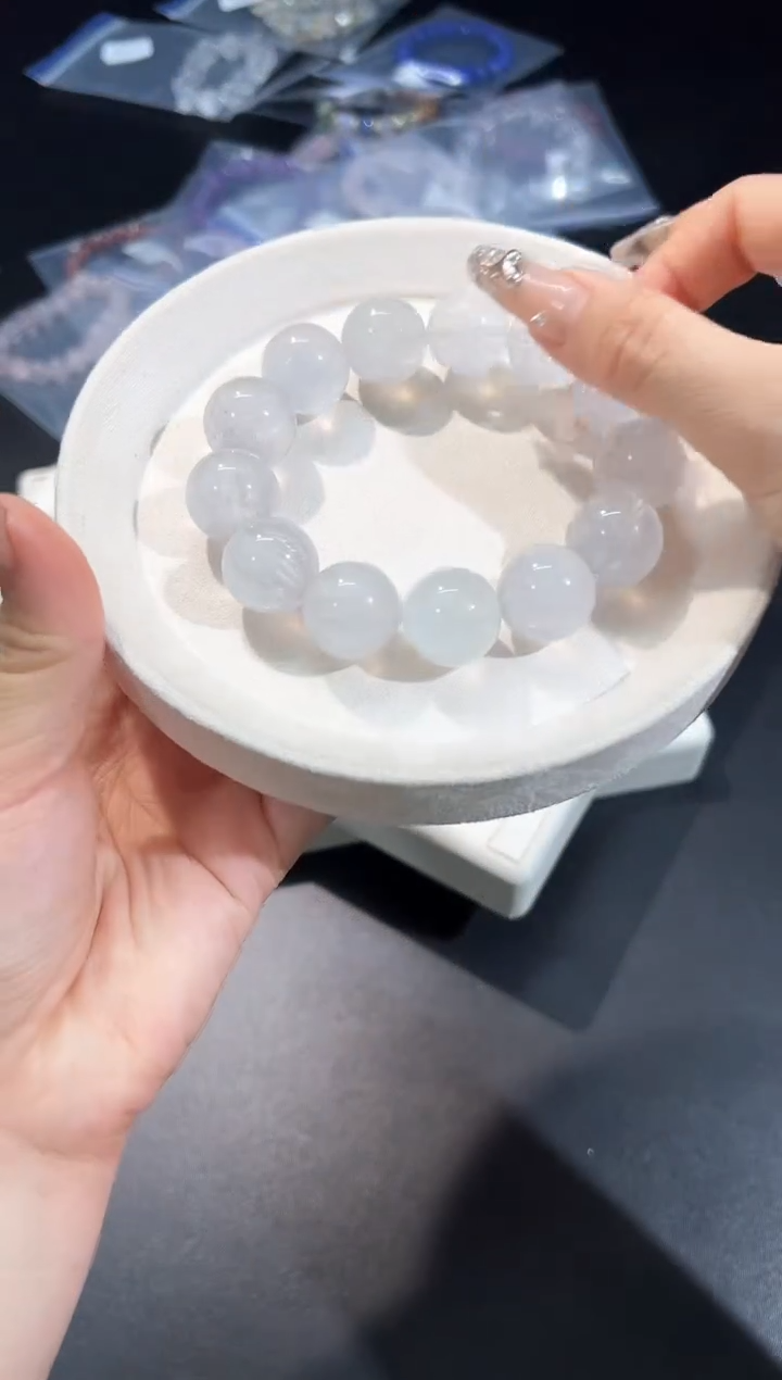 手链未镶嵌萤石49m多样性发其一【1条】默认微瑕