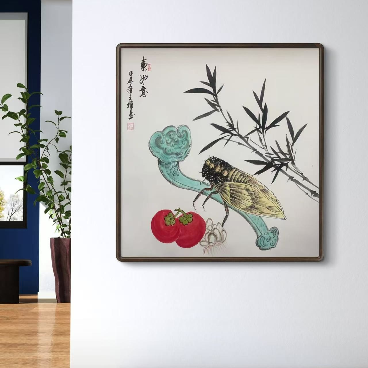 橱窗展示/山艺文化 /宣纸国画/带证书（展示）不带框