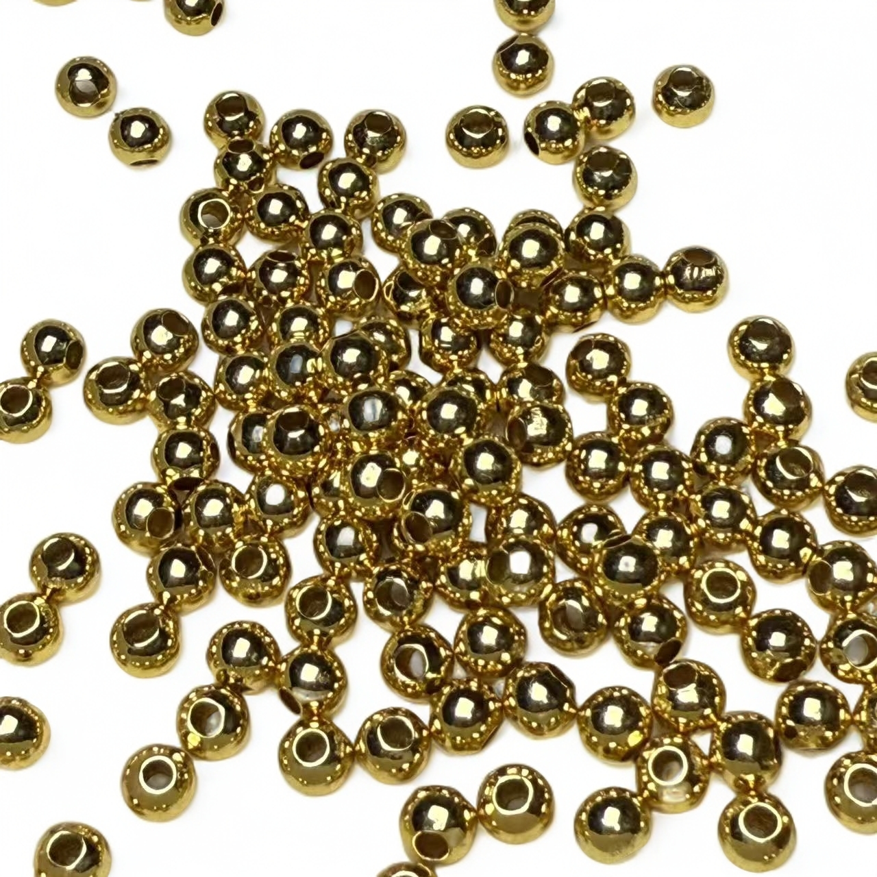 光珠diy18k配件一颗（买10送2）