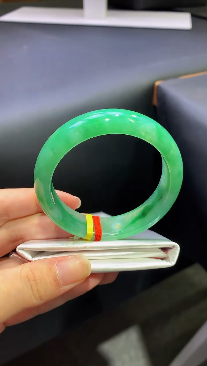 未镶嵌手镯翡翠-N7-正圈54.7