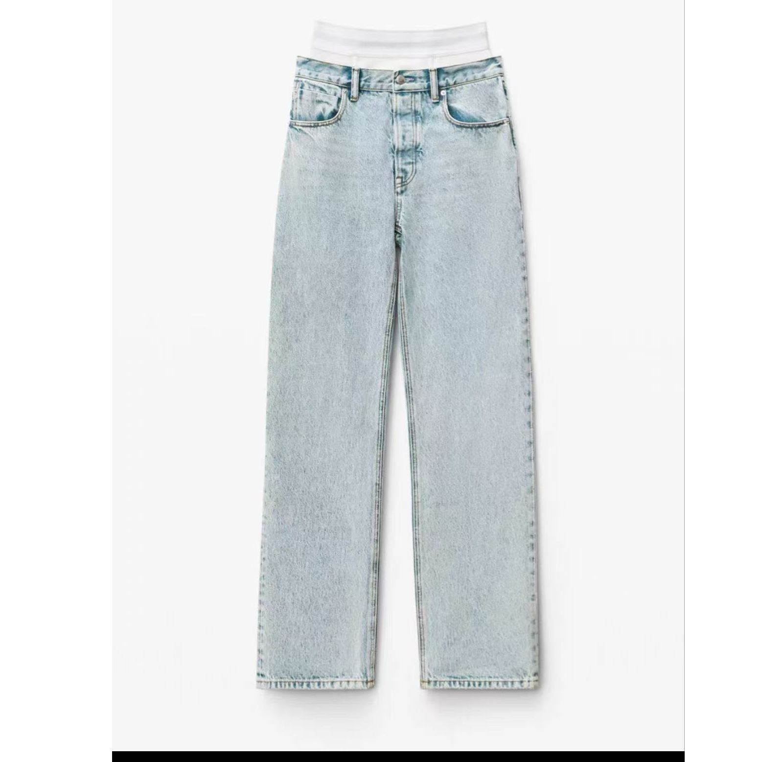 99新 Alexander McQueen/亚历山大·麦昆 双双臻选ee00019牛仔裤24