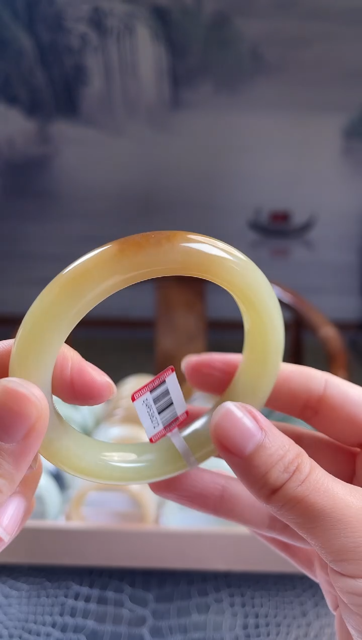 未镶嵌手镯和田玉57+圈口