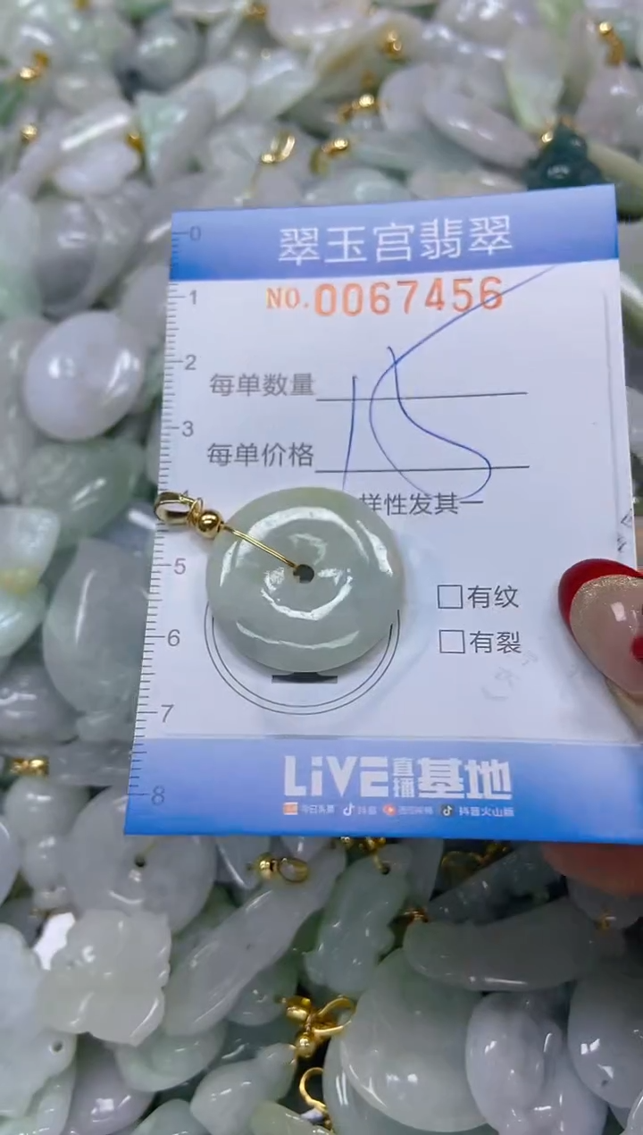 【闪购商品】翡翠颈饰未镶嵌闪购0067456