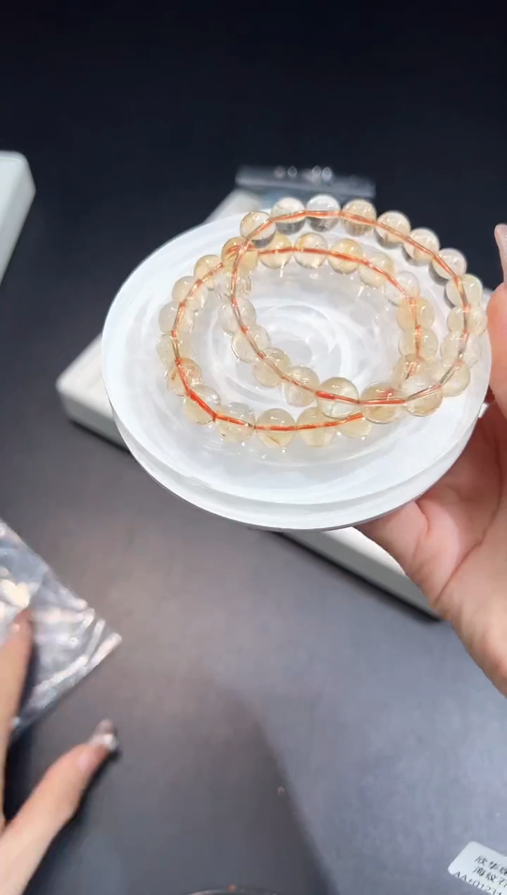 手串未镶嵌水晶66a多样性发其一/1条默认微瑕