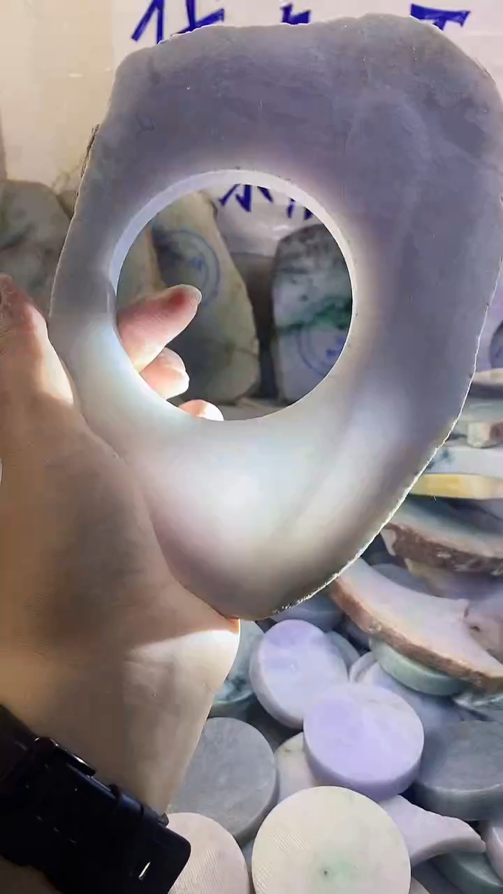 裸石翡翠纯天然A货翡翠100