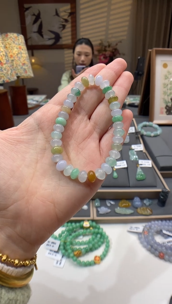 【闪购商品】翡翠手串未镶嵌手串
