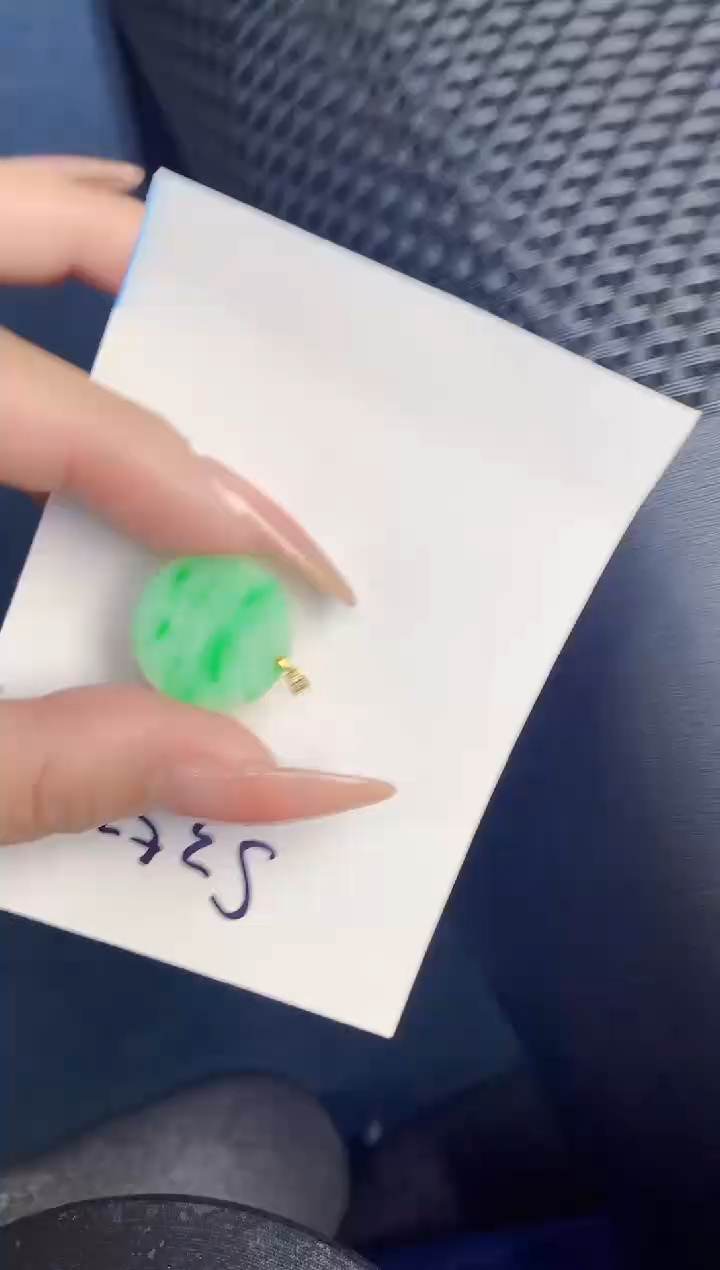 【闪购商品】翡翠颈饰18K金镶嵌000000000