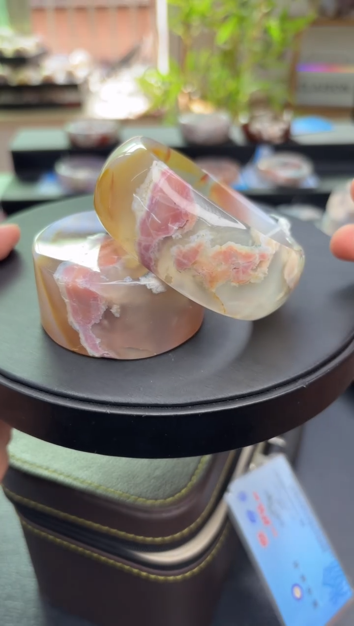 【闪购商品】石英质玉手镯未镶嵌C767(63圈赠送镯心)