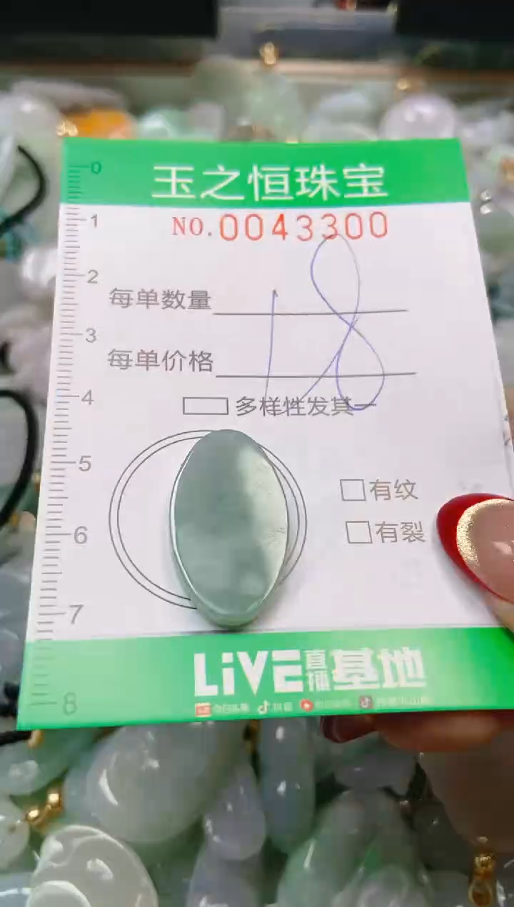 【闪购商品】翡翠颈饰未镶嵌闪购0043300