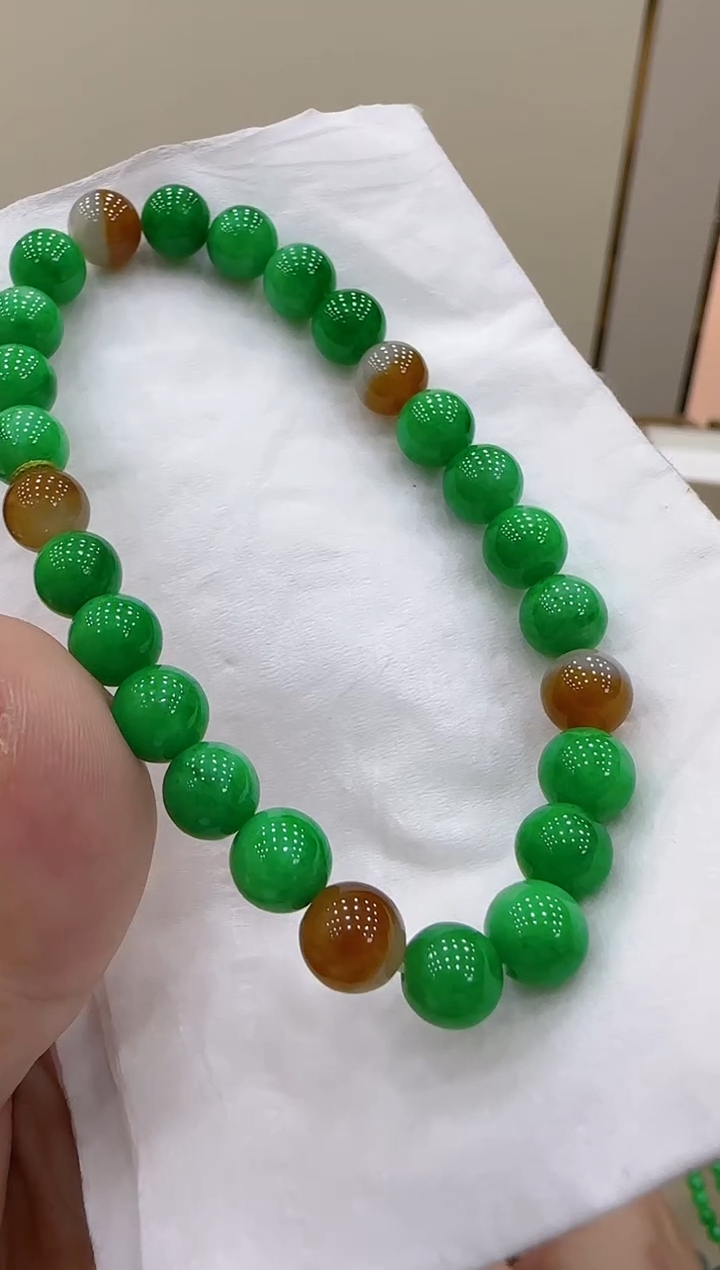 【闪购商品】翡翠手串未镶嵌团购多样性发一件
