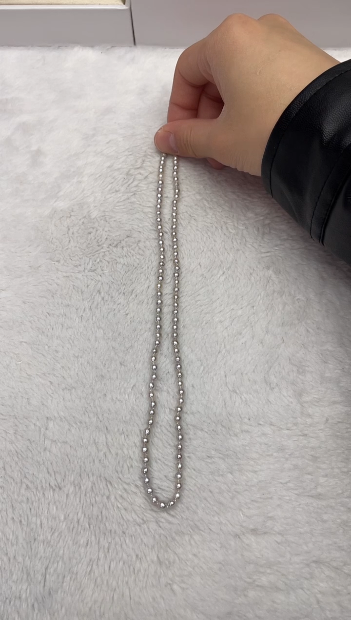 【闪购商品】海水珍珠颈饰未镶嵌AK真多麻4-4.5mm（多样性发一）