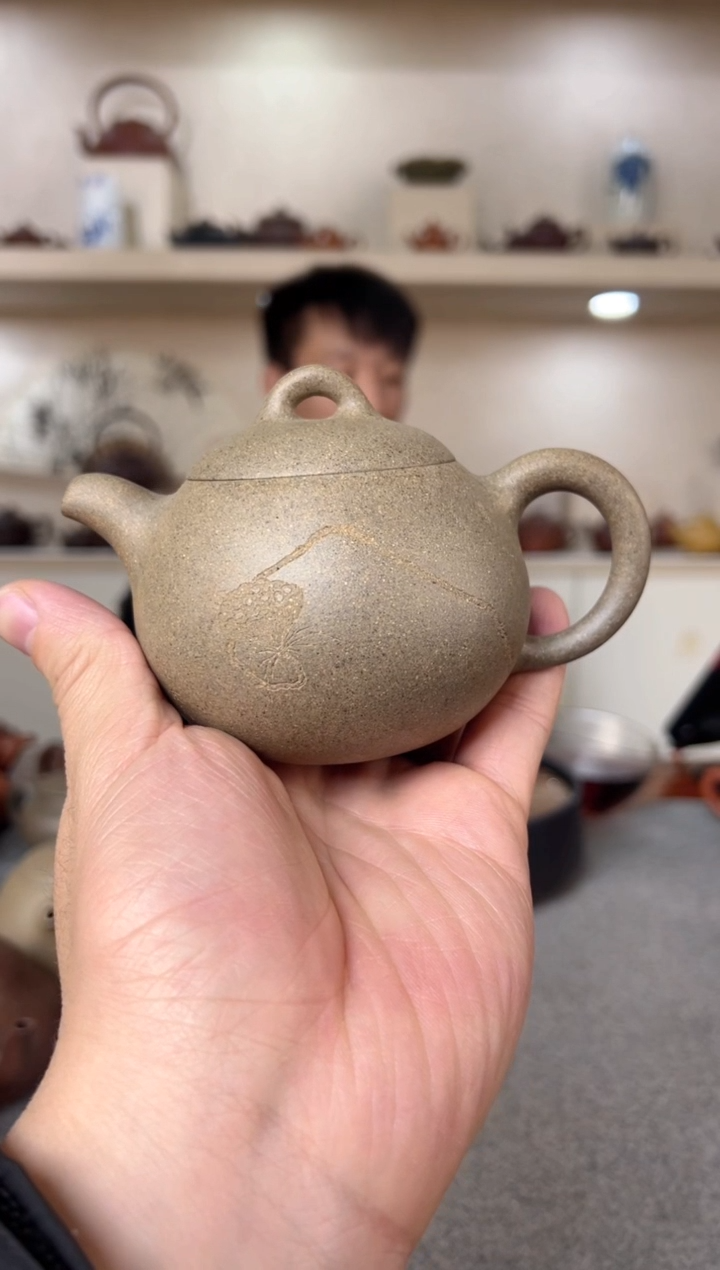 【闪购商品】紫砂茶壶小匏瓜 段泥 半手工