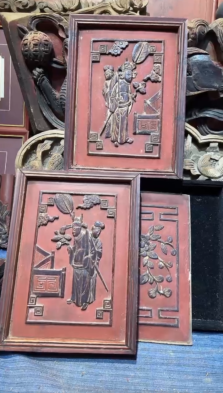 【闪购商品】香樟木老木雕老物件