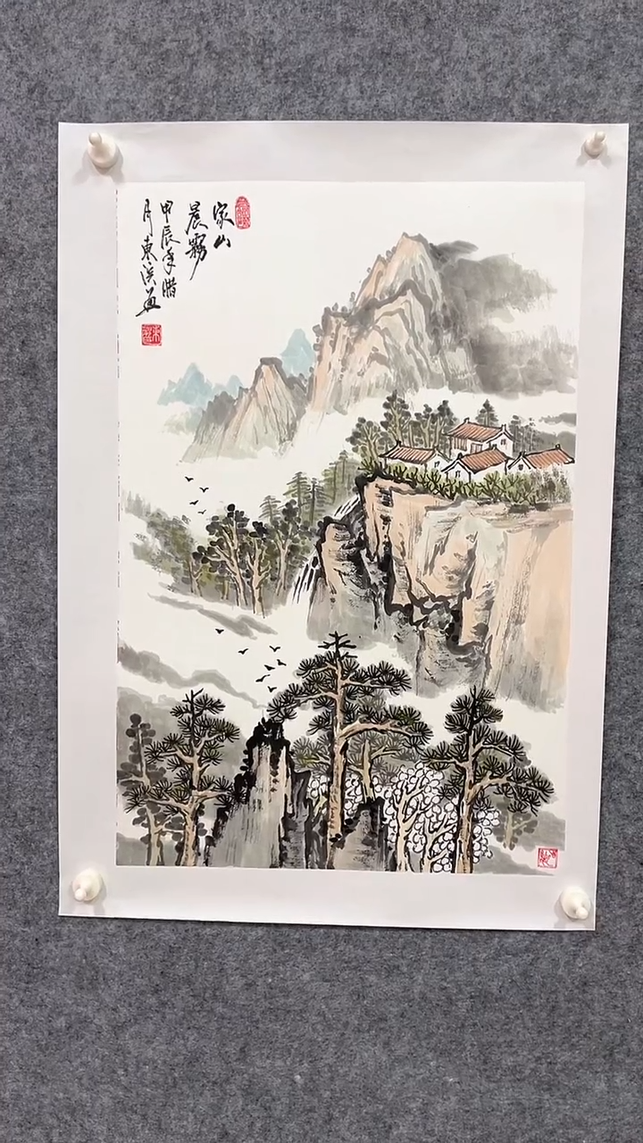 【闪购商品】国画绘画作品-2.7平尺