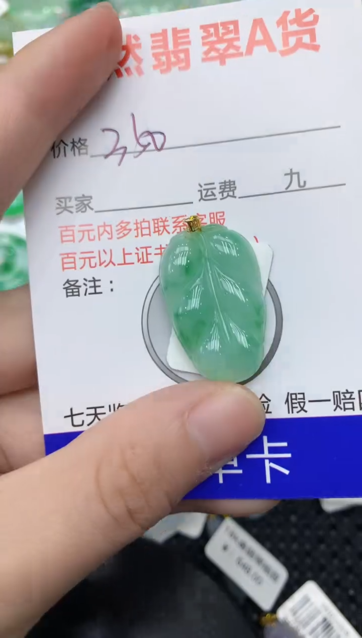 【闪购商品】翡翠颈饰18K金镶嵌11111111111
