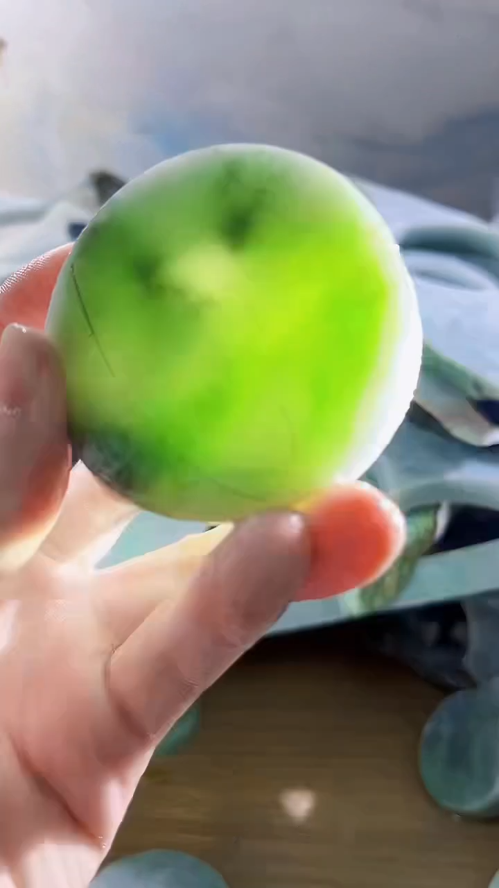 翡翠裸石缅甸翡翠A货文3238