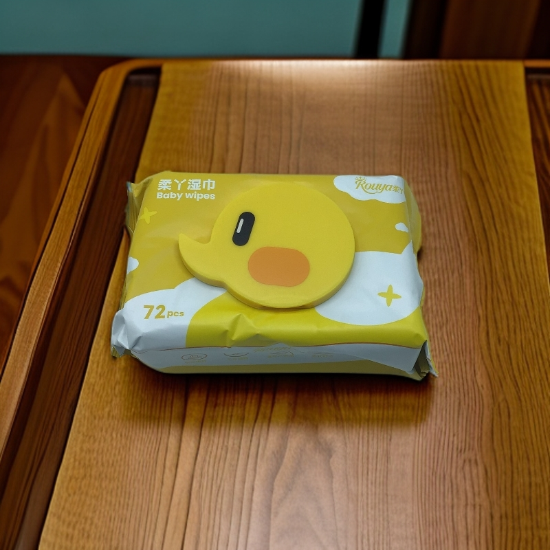 新款福利 黄色包装湿巾