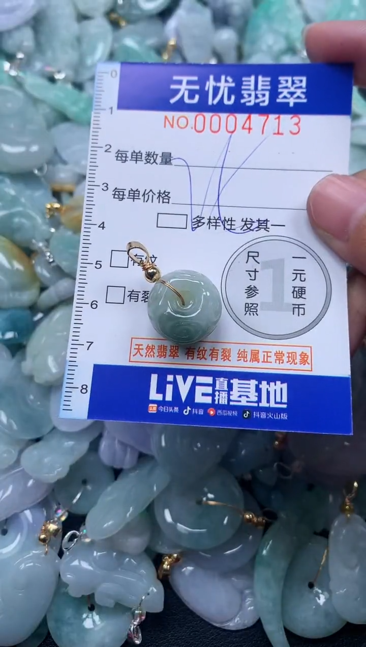 颈饰未镶嵌翡翠4713