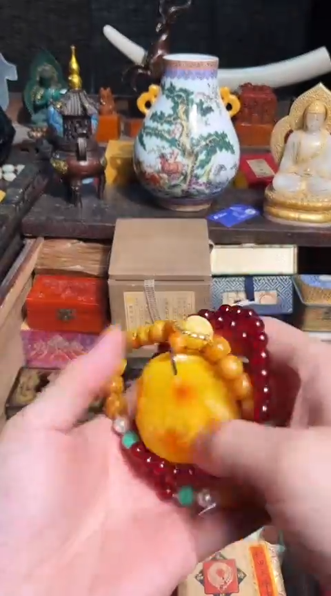 【闪购商品】蜜蜡颈饰未镶嵌郭郭郭郭专属链接301
