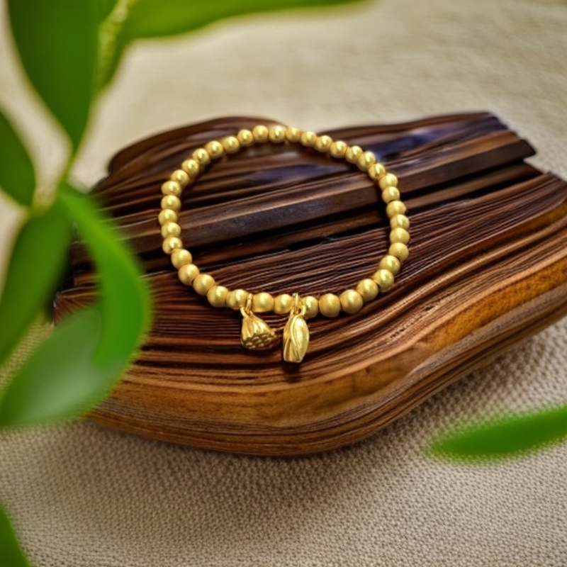 丹凤高奢--俩世欢莲蓬时尚珠珠手链c47ZN