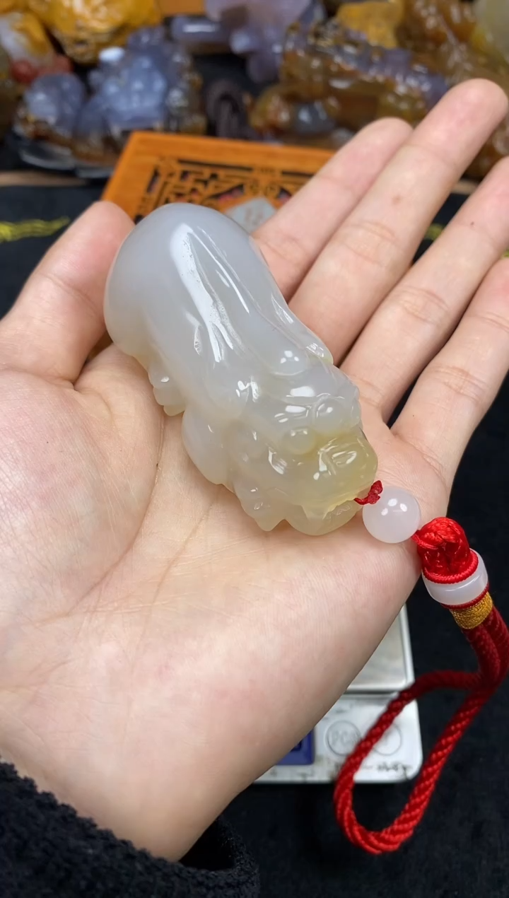 未镶嵌玛瑙/玉髓珠宝奇石朴*0
