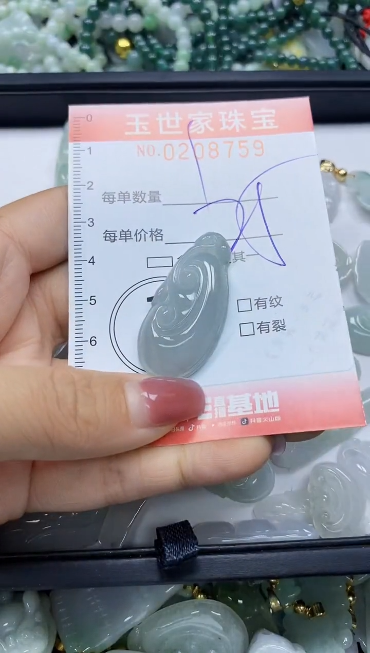 【闪购商品】翡翠颈饰未镶嵌闪购0208759