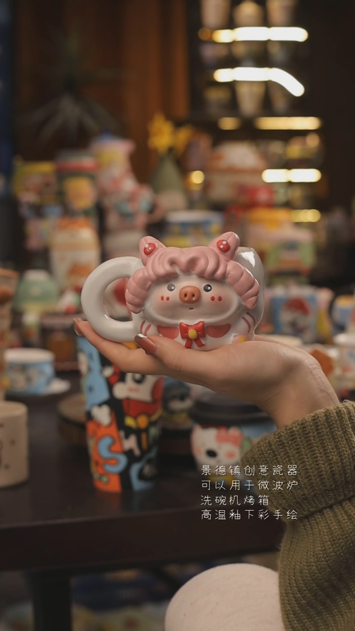 景德镇釉下彩绘设计师款式陶瓷