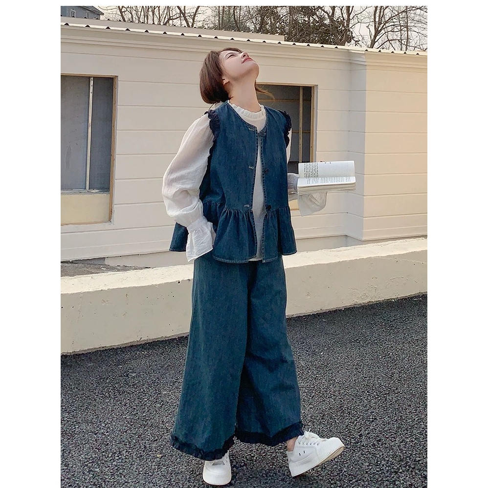 【鑫焱甄选】INS风静奢风休闲风显瘦时尚套装通勤百搭遮肉