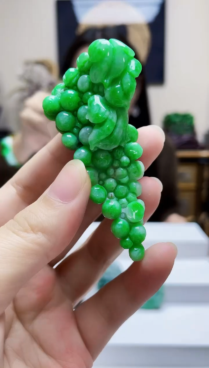 未镶嵌定制翡翠吊坠77