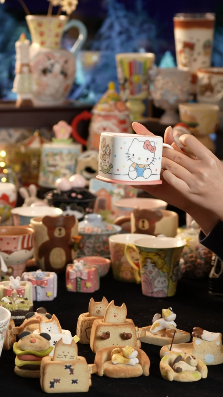 其他陶景德镇釉下彩手绘设计师款陶瓷