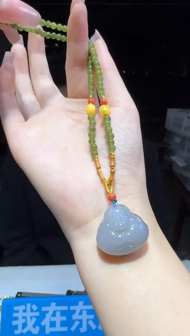 【闪购商品】和田玉颈饰未镶嵌多样性发一件 052