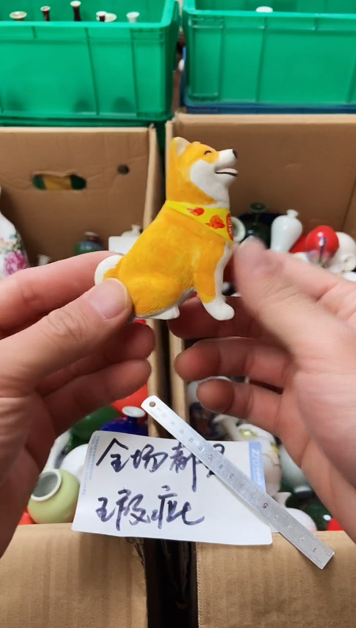 摆件12.21下午瑕疵陶瓷摆件