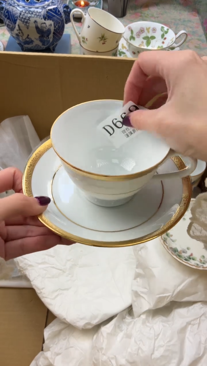 瓷片语****朵       D669