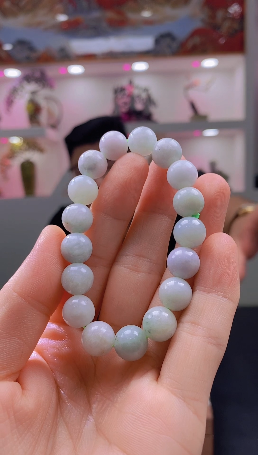 翡翠未镶嵌颈饰J-@@SX52442