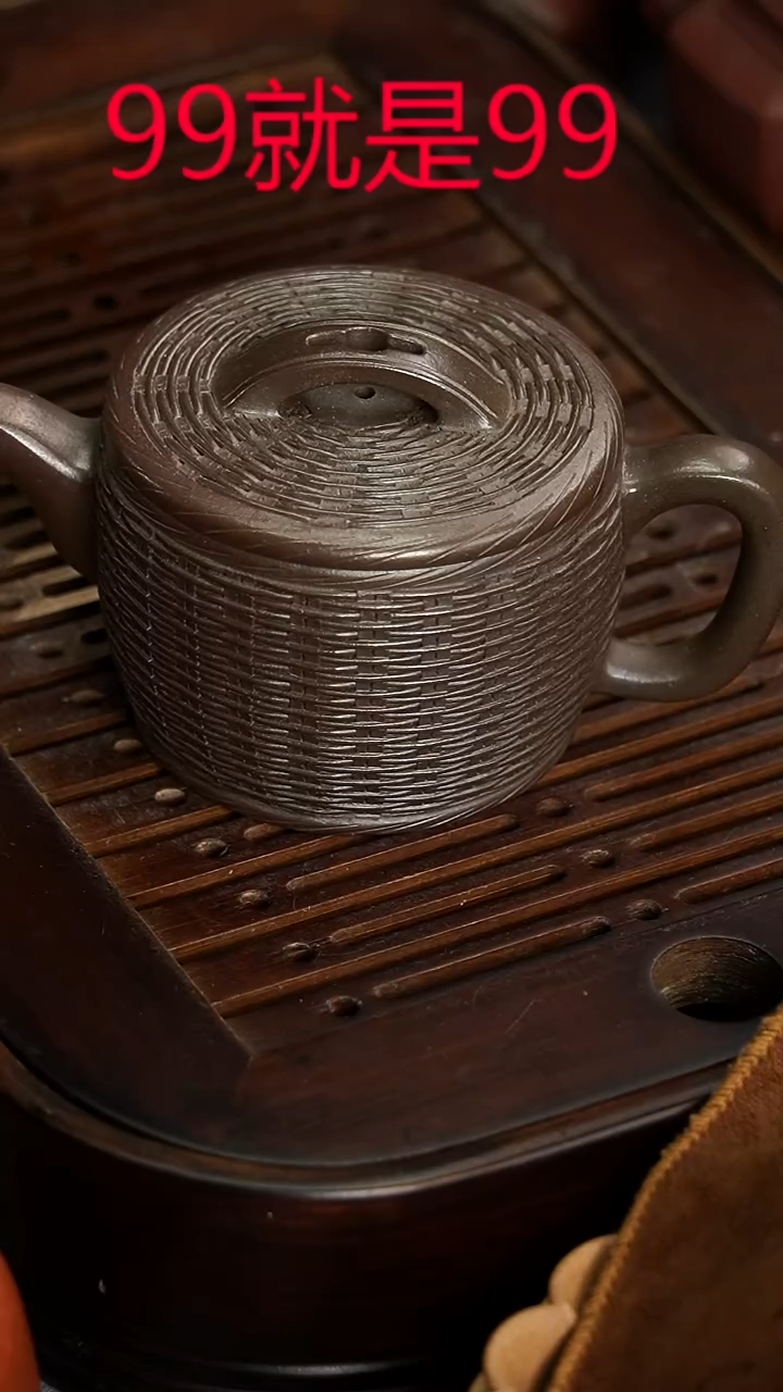 茶壶紫砂大**子宜兴紫砂柴烧汉瓦