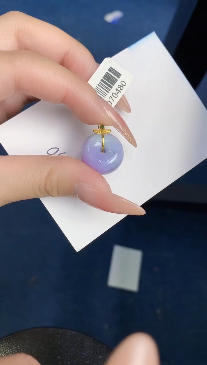 【闪购商品】翡翠颈饰18K金镶嵌000000000