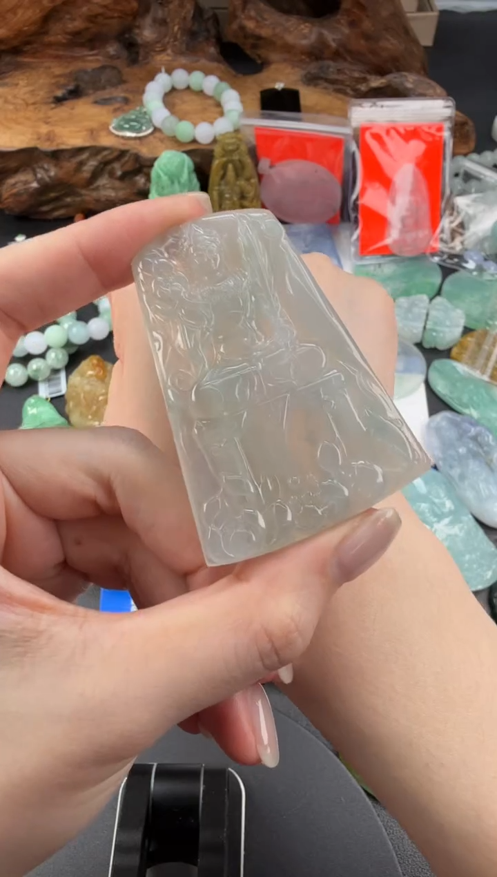 吊坠(不含链)未镶嵌翡翠翡翠饰品-298