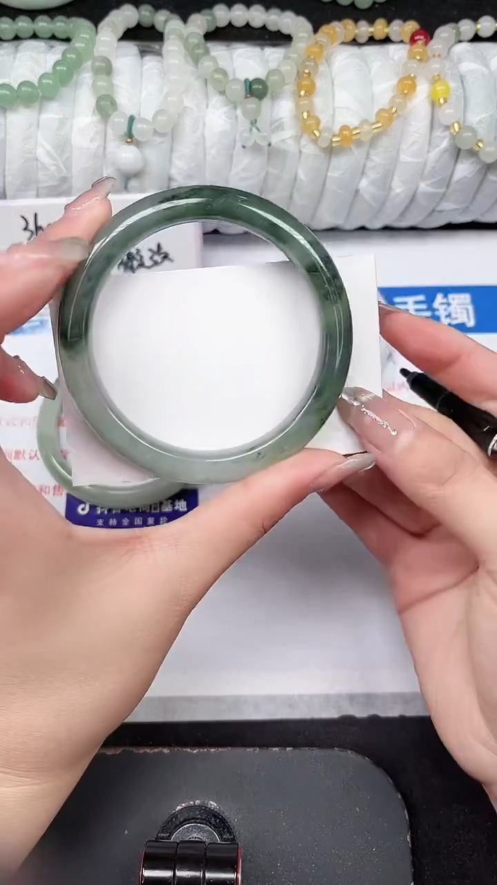 未镶嵌手镯石英质玉173-58/59