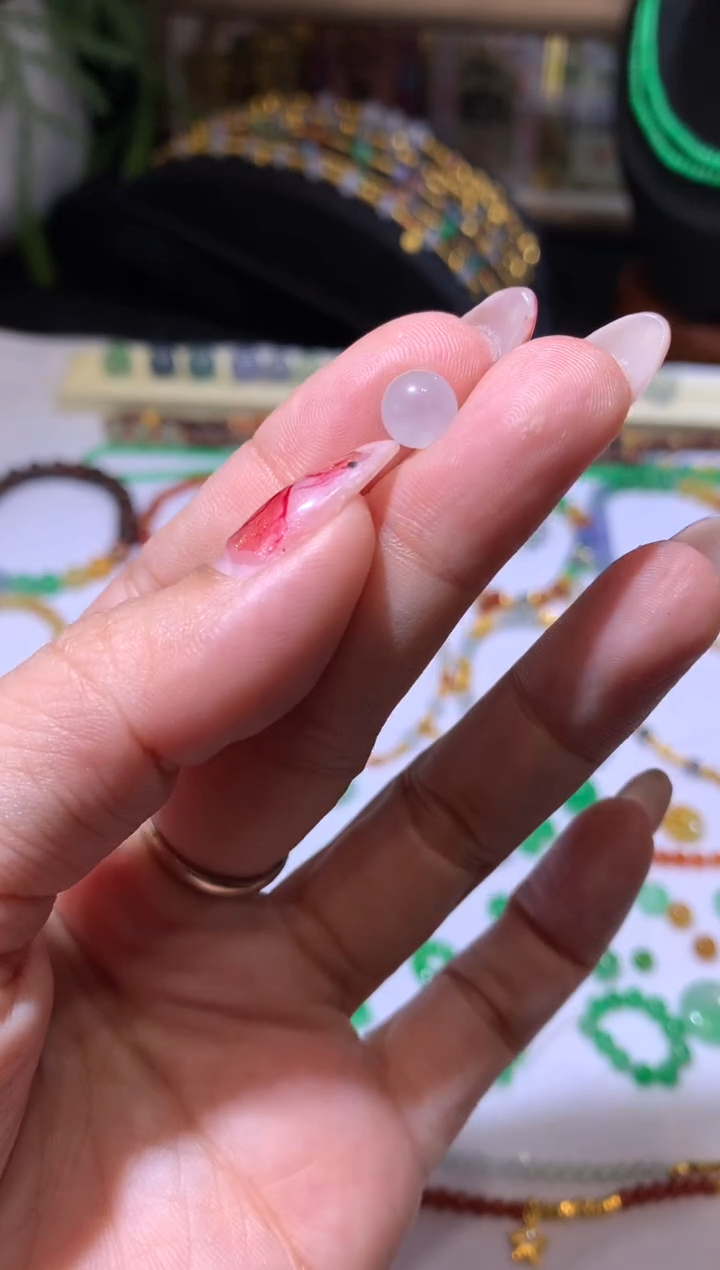 【闪购商品】定制翡翠未镶嵌7.2珠子198+19