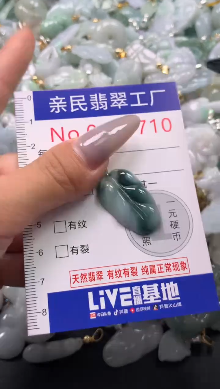 颈饰未镶嵌翡翠3710