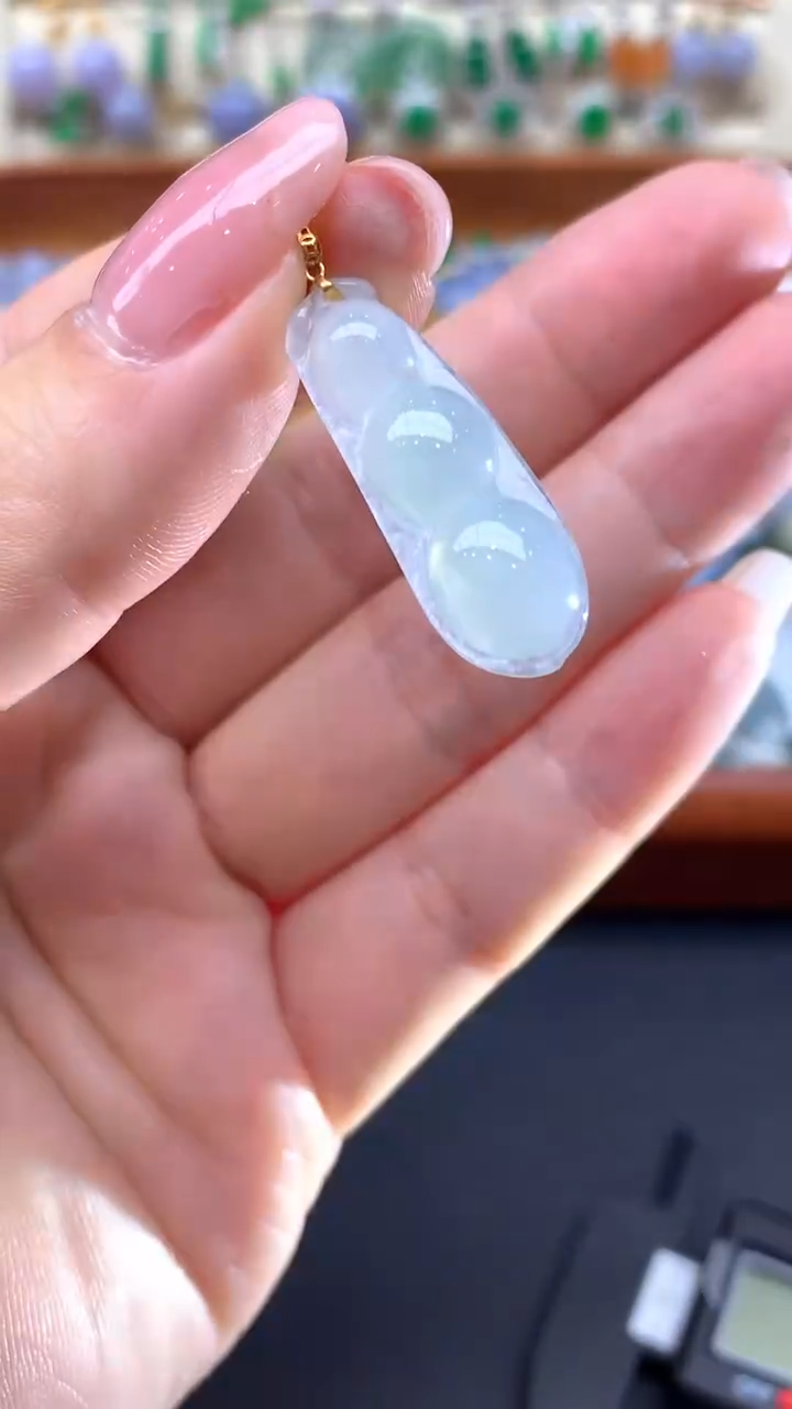 【闪购商品】翡翠颈饰未镶嵌4-天然翡翠