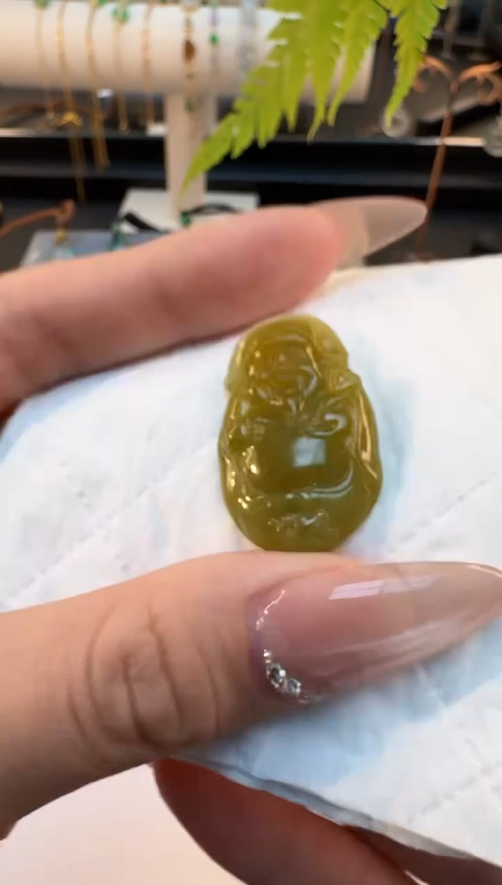 【闪购商品】翡翠颈饰未镶嵌缅甸翡翠A货吊坠