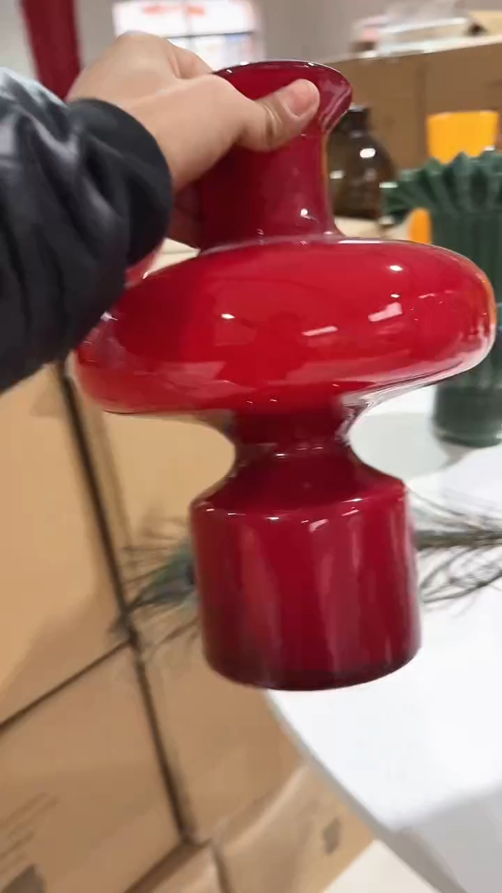【闪购商品】玻璃万间一等品红色