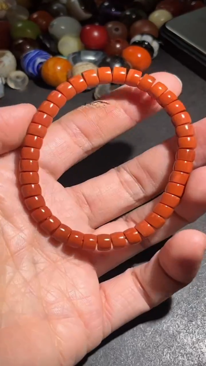 未镶嵌手串南红玛瑙pz260103-7多样性发货发其一