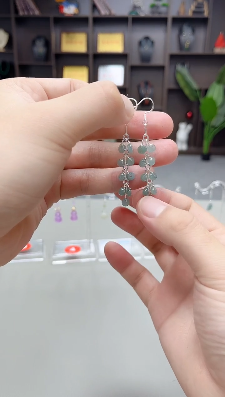 未镶嵌翡翠耳饰911000